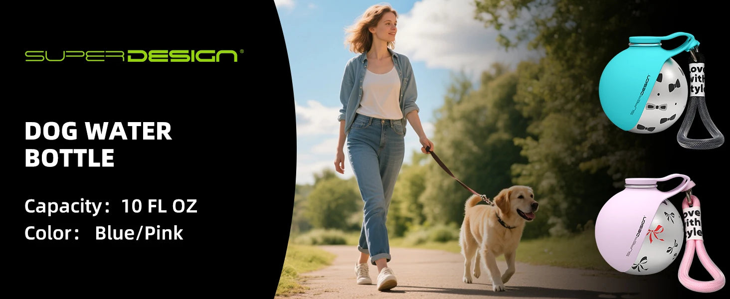 Y&M Paws™ 2-in-1 Portable Dog