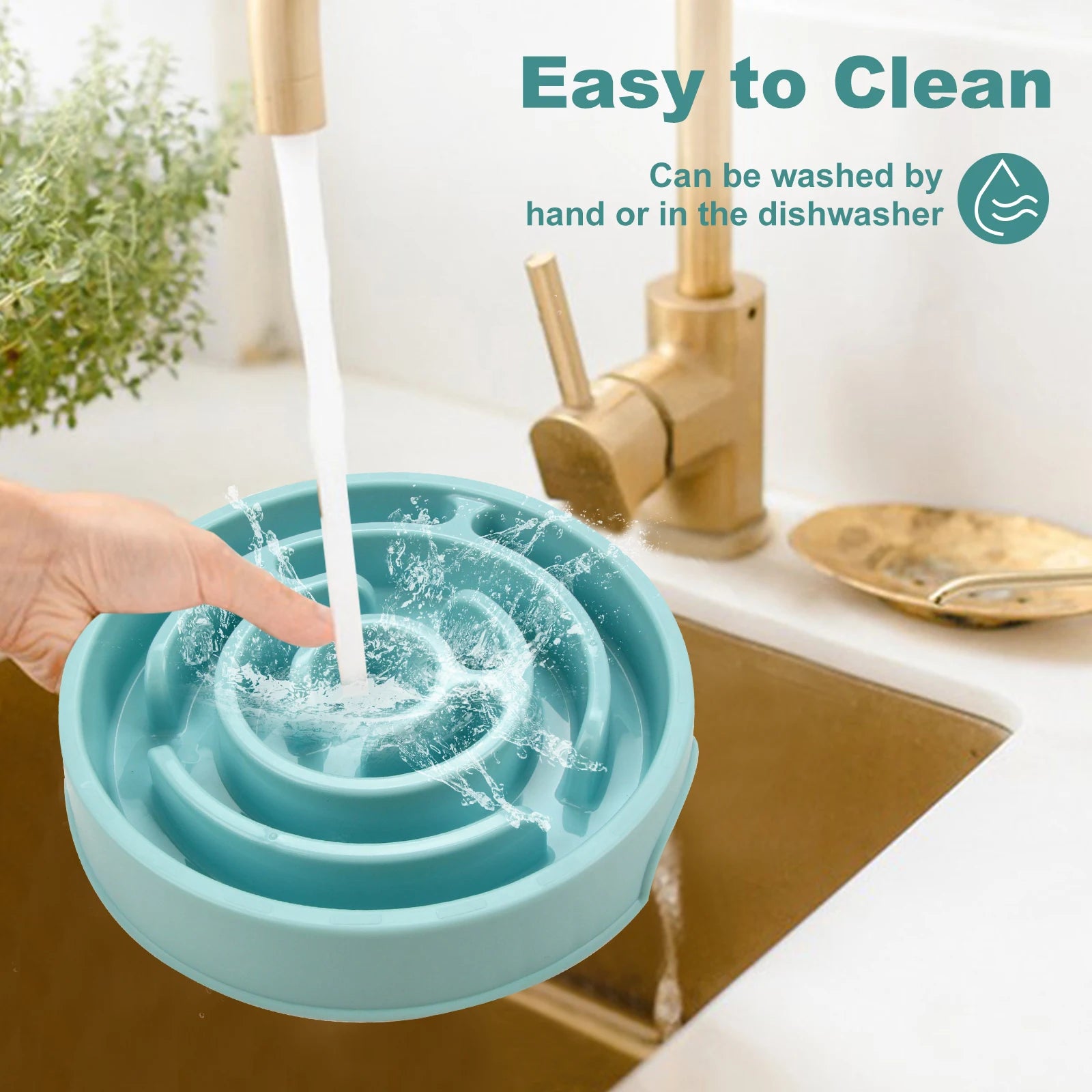 Y&M Paws™ Slow Feeder Dog Bowl