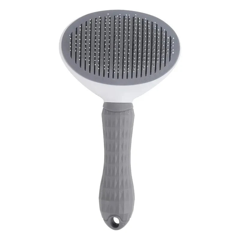 Y&M Paws™ Self-Cleaning Pet Grooming Brush