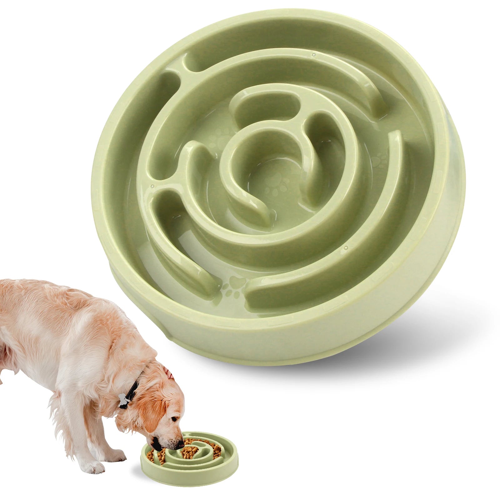 Y&M Paws™ Slow Feeder Dog Bowl