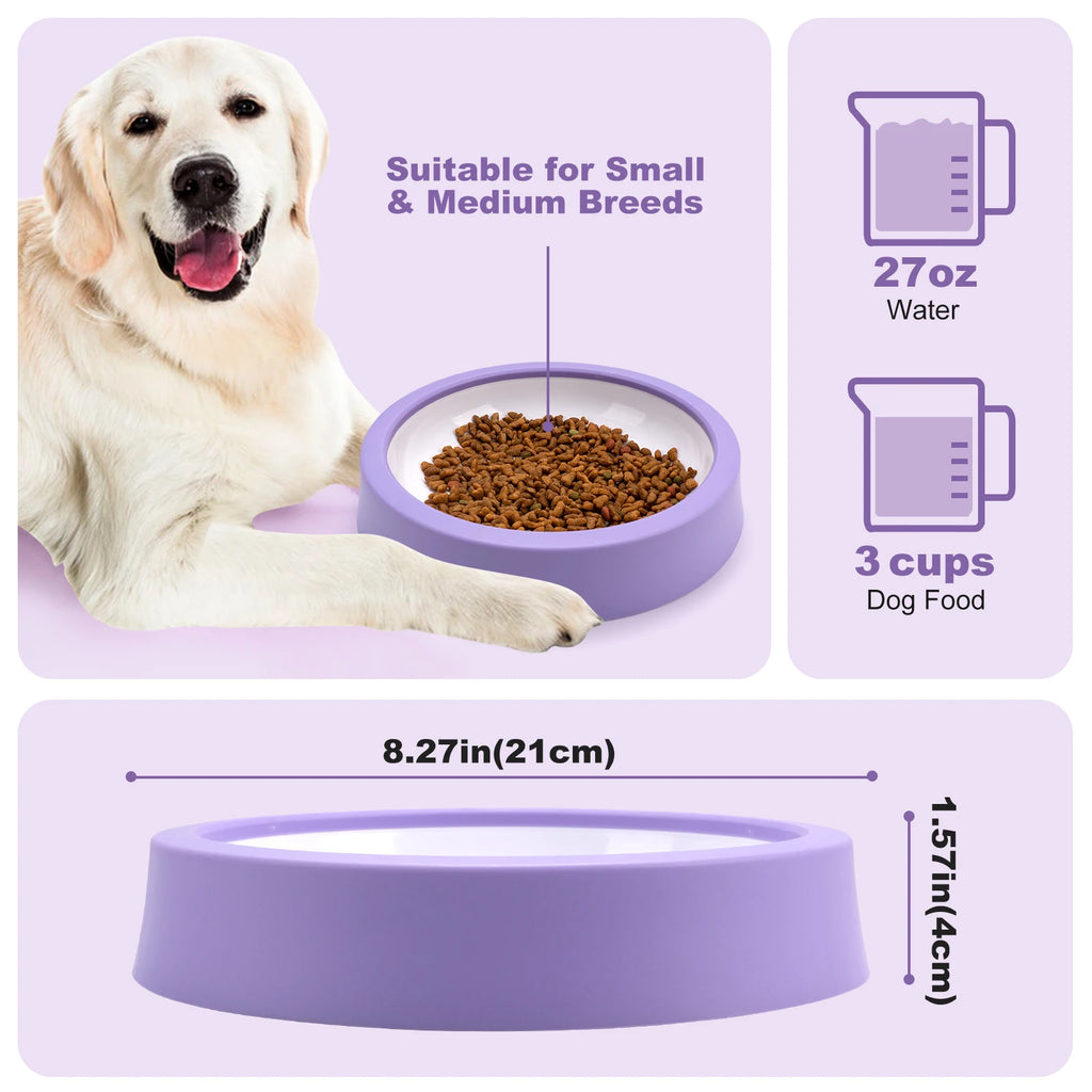 Y&M Paws™ Slow Feeder Dog Bowl