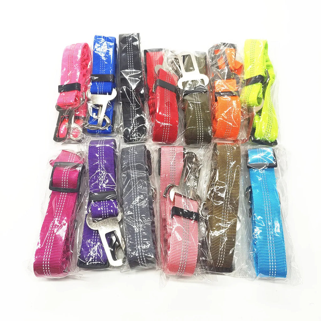 Y&M Paws™ Adjustable Safety Dog Car Seat Belt