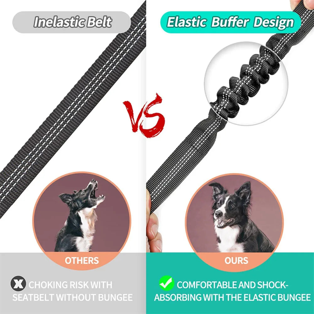 Y&M Paws™ Adjustable Safety Dog Car Seat Belt