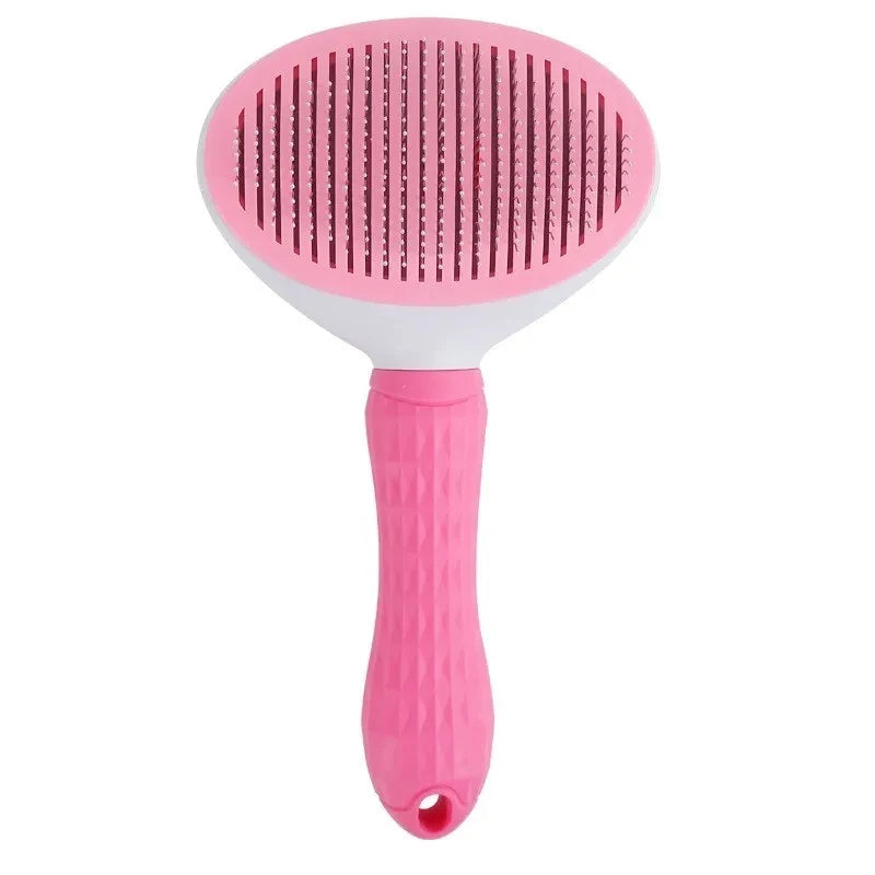 Y&M Paws™ Self-Cleaning Pet Grooming Brush