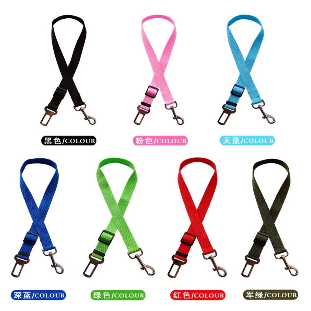 Y&M Paws™ Adjustable Safety Dog Car Seat Belt