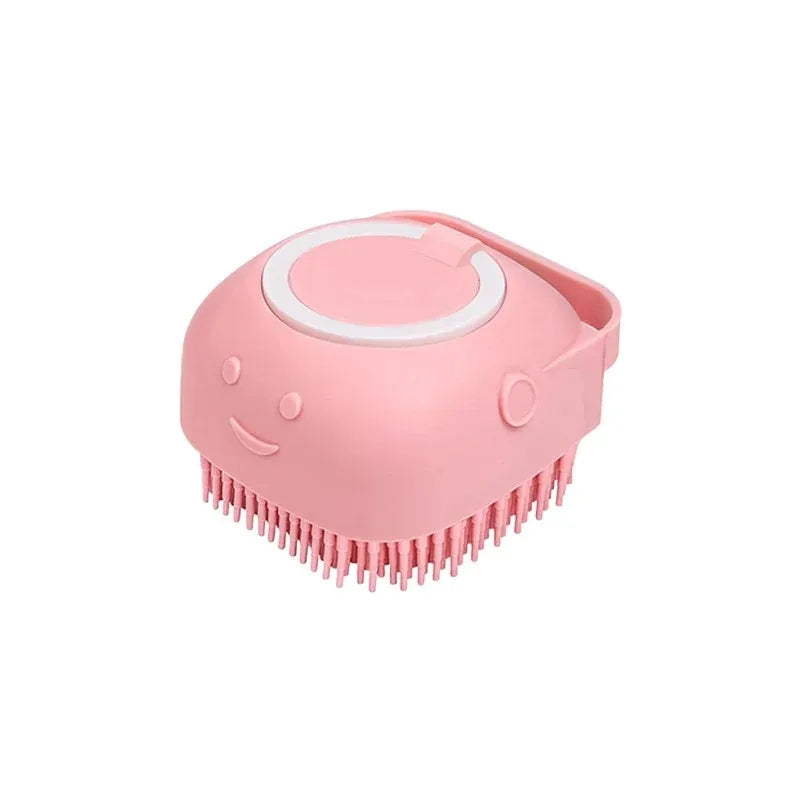 Y&M Paws™ 2-in-1 Shampoo Dispensing Bath Brush