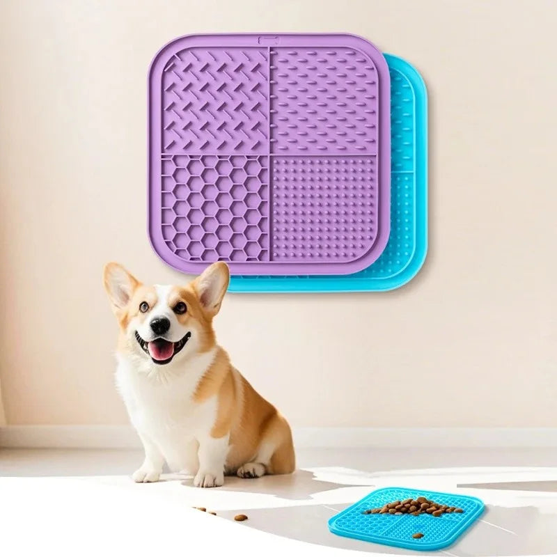 Y&M Paws™ Silicone Lick Mat with Suction Cups