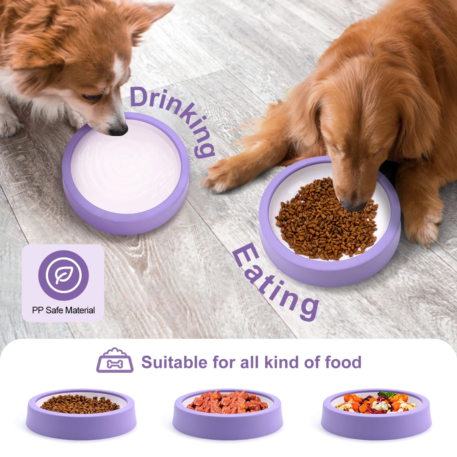 Y&M Paws™ Slow Feeder Dog Bowl