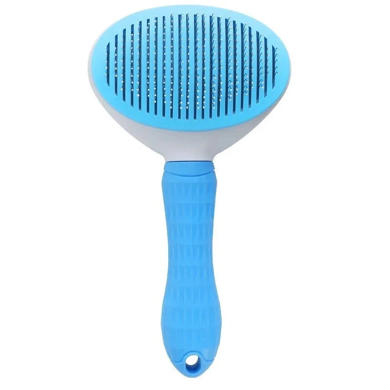 Y&M Paws™ Self-Cleaning Pet Grooming Brush
