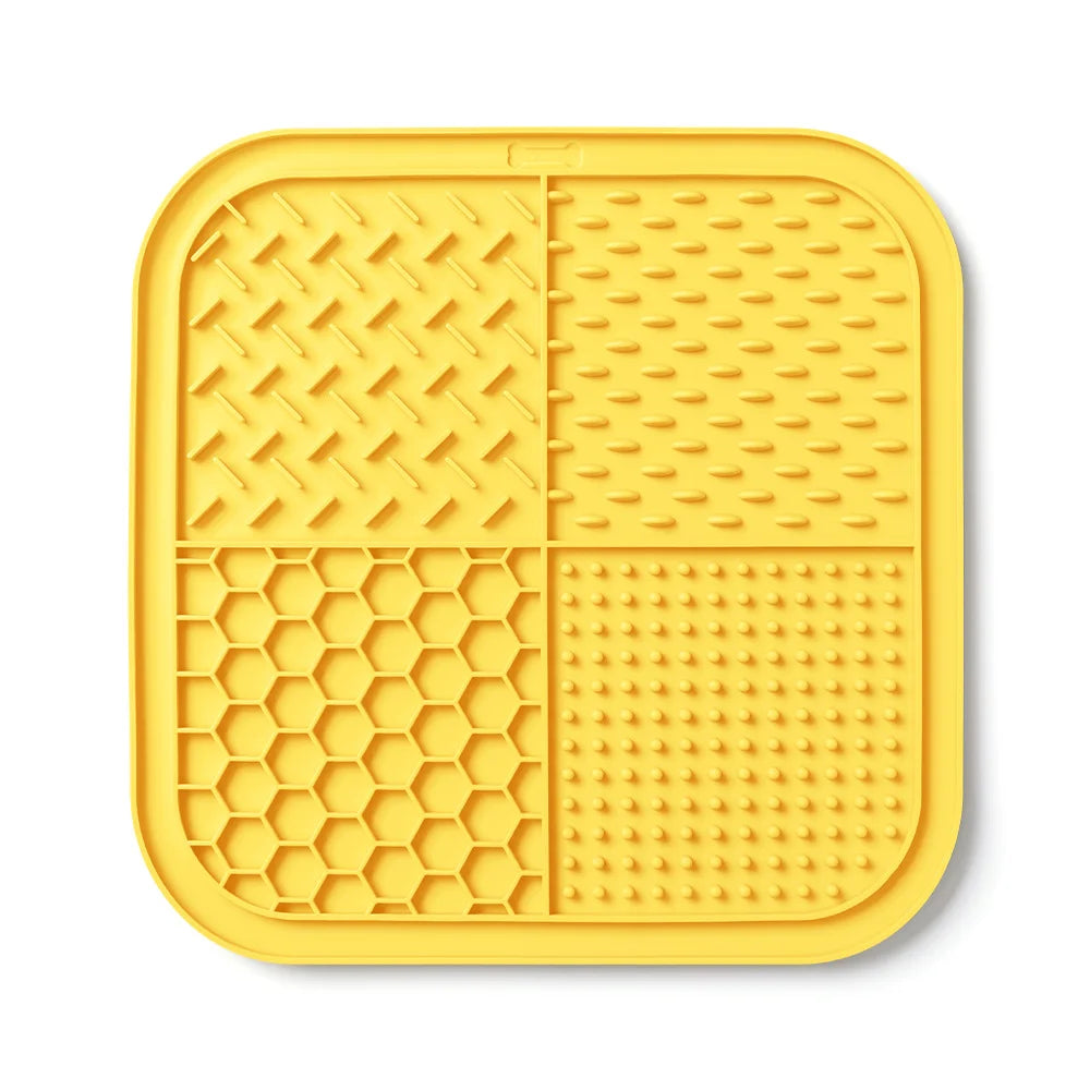 Y&M Paws™ Silicone Lick Mat with Suction Cups