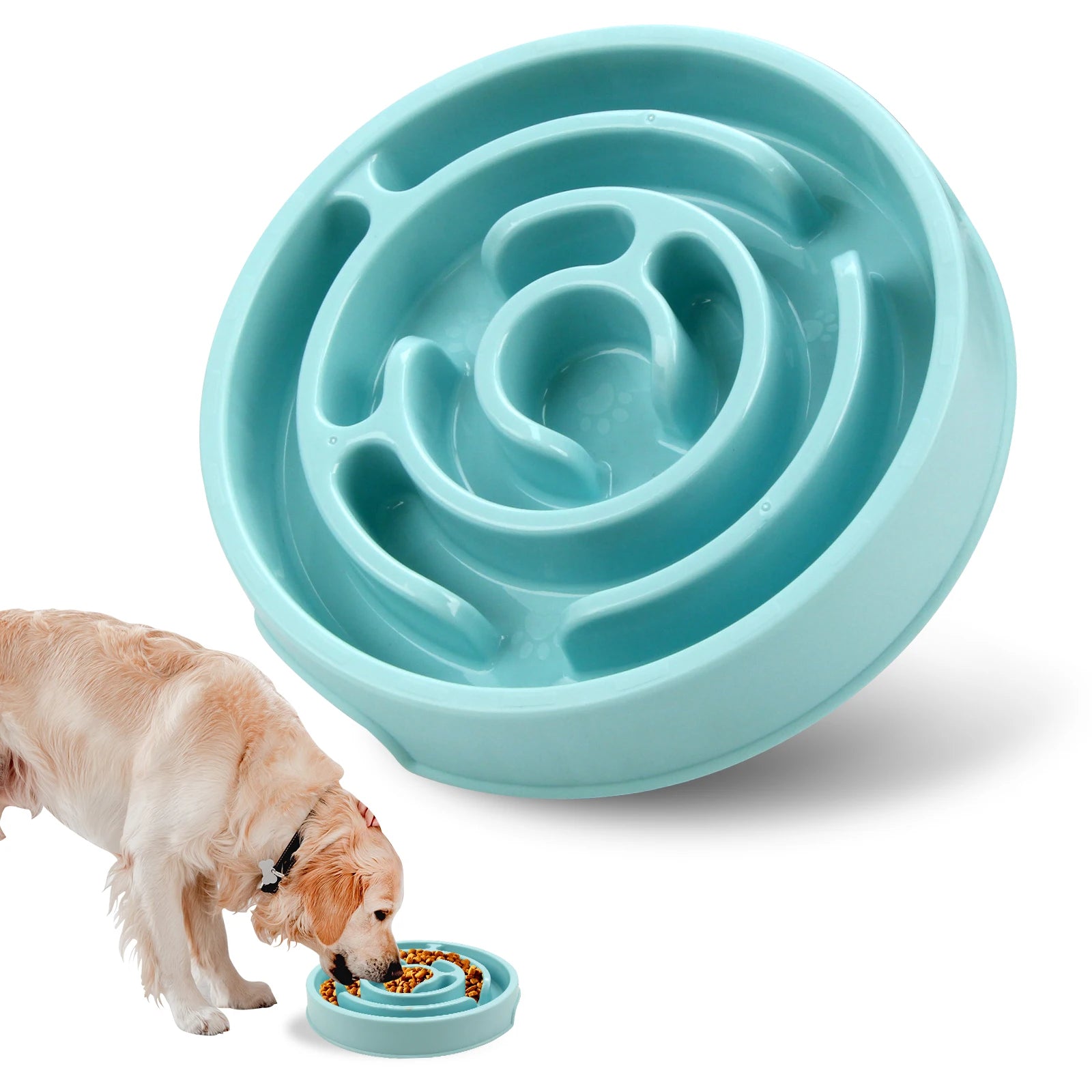 Y&M Paws™ Slow Feeder Dog Bowl