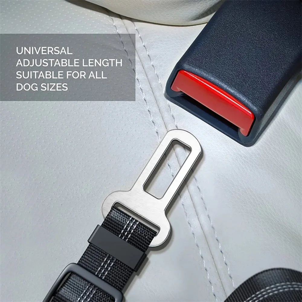 Y&M Paws™ Adjustable Safety Dog Car Seat Belt